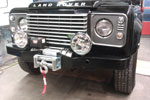 Land Rover Defender with Winch